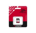 Kingston Technology 128GB Canvas React Plus SDXC UHS-II 280R/100W U3 V60 for Full HD/4K