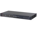 Dahua Technology CS4228-24GT-375 Gestito L2 Gigabit Ethernet (10/100/1000) Supporto Power over Ethernet (PoE) Nero