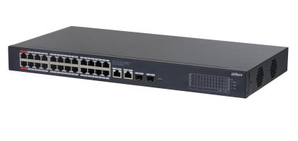 Dahua Technology CS4228-24GT-375 Gestito L2 Gigabit Ethernet (10/100/1000) Supporto Power over Ethernet (PoE) Nero