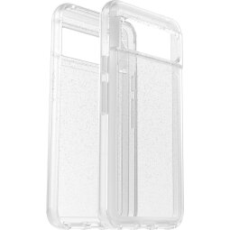 OtterBox Symmetry Series Clear pour Pixel 8, Stardust (Clear Glitter)