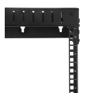 StarTech.com Armadio Rack di Rete per Montaggio a Parete 12U 19", Server Rack a 2 Montanti a telaio aperto, Profondità Regolabile, Quadro Dati per Apparecchiature IT/Dati/AV/Switch - Dadi e viti a gabbia inclusi