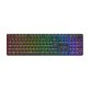Trust GXT 868 Torix clavier Jouer FR sans fil +USB AZERTY Français Noir