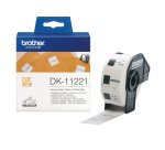 Brother DK-11221 - Rouleau d'étiquettes original – Noir sur blanc, 23 x 23 mm