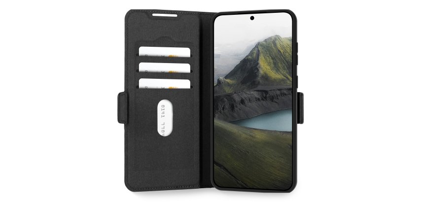 dbramante1928 Oslo Pro coque de protection pour téléphones portables 17 cm (6.7") Folio porte carte Noir
