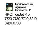 HP Cartucho de tinta Original 953XL de alto rendimiento amarillo