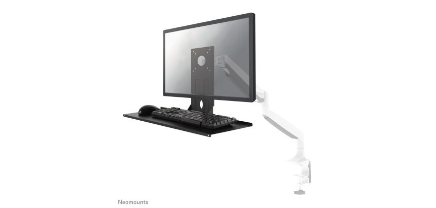 Neomounts KEYB-V200BLACK Keyboard/mouse shelf VESA installation - w 65 cm