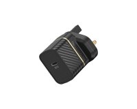 OtterBox UK Wall Charger 30W GaN - 1X USB-C 30W USB-PD, noir