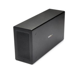 StarTech.com Caja Chasis de Expansión Thunderbolt 3 a PCI Express - Adaptador Conversor PCI-E Externo a Thunderbolt 3 para Ordenadores de Sobremesa y Portátiles - 4K/5K por DP/TB3 - TAA