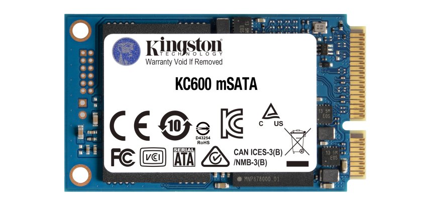Kingston Technology SSD KC600 SATA3 mSATA de 256 Go