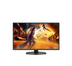 AOC G4 Q25G4SR écran plat de PC 62,2 cm (24.5") 2560 x 1440 pixels Quad HD LED Noir, Rouge
