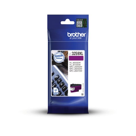 Brother LC3259XLMP cartuccia toner 1 pz Originale Magenta