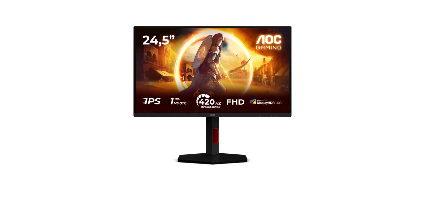 AOC G4 25G4KUR computer monitor 62.2 cm (24.5") 1920 x 1080 pixels Full HD LED Black, Red