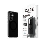 PanzerGlass CARE™ by ® Smokey Case w. Black Qi Samsung Galaxy S26 protective phone case Cover Black