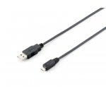 Equip 128594 Cavo USB 2.0 da maschio tipo A a maschio micro-B, 1,0 m