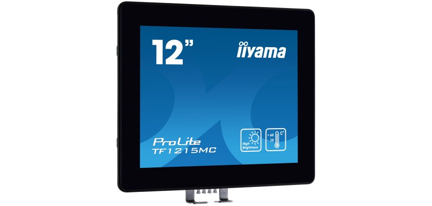 iiyama TF1215MC-B1 computer monitor 30,7 cm (12.1") 1024 x 768 Pixels LCD Touchscreen Zwart