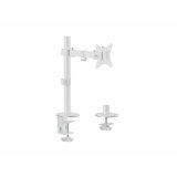 Equip Soporte de escritorio articulado para monitor de 17«-32», blanco