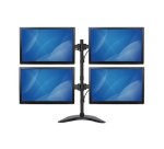 StarTech.com Monitor standaard voor vier schermen - scharnierend