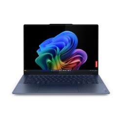 Lenovo Yoga Slim 7 14Q8X9 Copilot+ PC Qualcomm Snapdragon X1E-78-100 Computer portatile 36,8 cm (14.5") Touch screen 3K 16 GB LPDDR5x-SDRAM 1 TB SSD Wi-Fi 7 (802.11be) Windows 11 Pro Blu