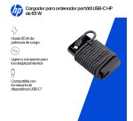 HP Cargador para portátil USB-C de 65 W