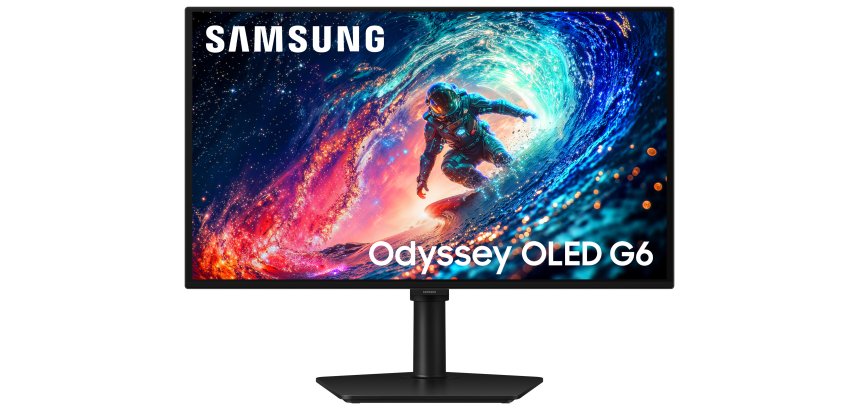 Samsung G61SH écran plat de PC 68,6 cm (27") 2560 x 1440 pixels Quad HD OLED Noir