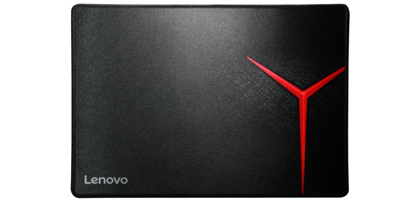 Lenovo GXY0K07130 alfombrilla para ratón Alfombrilla de ratón para juegos Negro, Rojo