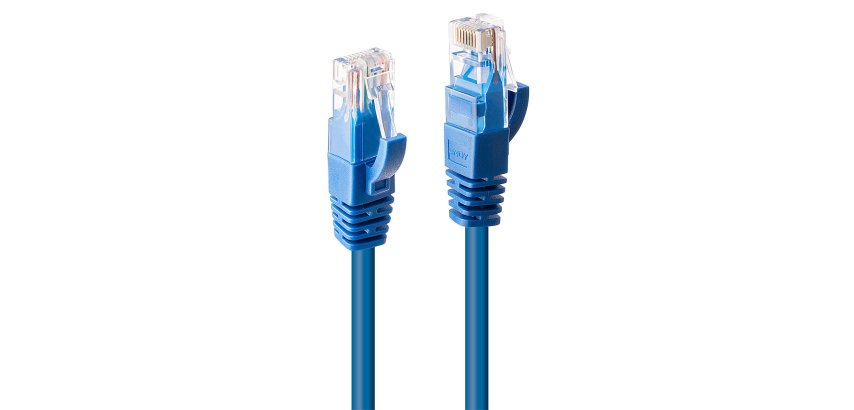 Lindy 48017 cable de red Azul 1 m Cat6 U/UTP (UTP)
