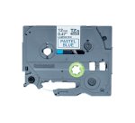 Brother TZEMQ531 ruban d'étiquette Noir sur bleu TZe