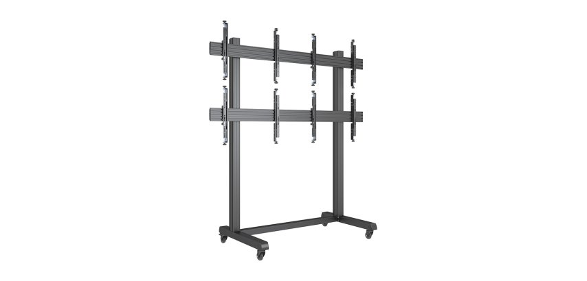 Multibrackets 9710 Supporto per display espositivi 139,7 cm (55") Nero