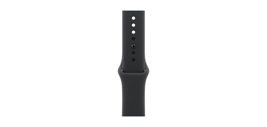Apple MAX94ZM/A smart wearable accessory Band Black Fluoroelastomer