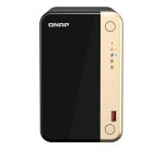 QNAP TS-264 NAS Tower Intel® Celeron® N5095 8 Go 0 To QNAP QTS Noir, Or