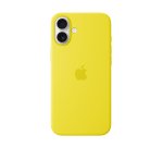 Apple Funda de silicona con MagSafe para el iPhone 16 Plus - Amarillo carambola