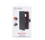 Celly WALLY794 mobile phone case 16.2 cm (6.39") Folio Black