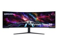 Samsung G95NC écran plat de PC 144,8 cm (57") 7680 x 2160 pixels Dual UHD LED Noir, Blanc