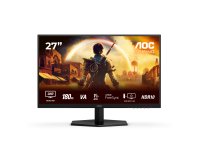 AOC G4 Q27G42XNE écran plat de PC 68,6 cm (27") 2560 x 1440 pixels Quad HD LED Noir, Rouge