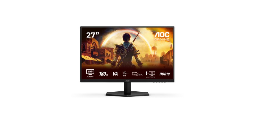 AOC G4 Q27G42XNE écran plat de PC 68,6 cm (27") 2560 x 1440 pixels Quad HD LED Noir, Rouge