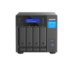 QNAP TVS-H474 NAS Tower Intel® Pentium® G7400 8 Go DDR4 0 To QuTS hero Noir