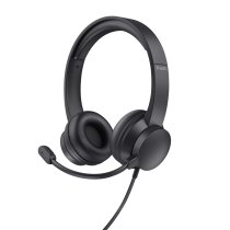 trust hs-201 auriculares alambrico diadema oficinacentro de llamadas usb tipo a negro