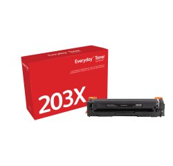 Everyday™ Black Toner by Xerox compatible with HP 203X (CF540X), High capacity
