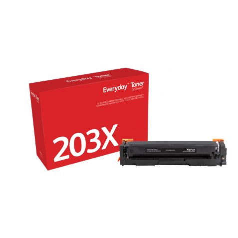 Everyday El tóner ™ Negro de Xerox es compatible con HP 203X (CF540X), Capacidad alta