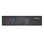 Shuttle XPC slim Barebone DS50U3, Intel i3-1315U, 2x LAN (1x 2.5Gbit ,1x 1Gbit), 1xCOM,1xHDMI,1xDP, 1x VGA, fanless, fonctionnement permanent 24/7