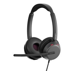 Lenovo 4Z21P85373 kabelgebundenes Headset Bügel Büro/Callcenter USB Typ-C / USB Typ-A Schwarz