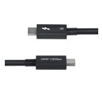 StarTech.com Câble Thunderbolt 5 de 1m, 80Gbps/Jusqu'à 120Gbps, 240W PD, 8K 60Hz, Câble Thunderbolt Certifié, Compatible avec Thunderbolt 4/USB4/USB-C