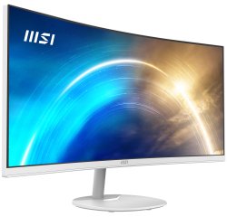MSI Pro MP341CQW Monitor PC 86,4 cm (34") 3440 x 1440 Pixel UltraWide Quad HD Bianco