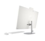 HP All-in-One 27-cr0074nf PC AMD Ryzen™ 7 7730U 68,6 cm (27") 1920 x 1080 pixels 16 Go DDR4-SDRAM 512 Go SSD Windows 11 Home Wi-Fi 6 (802.11ax) Blanc