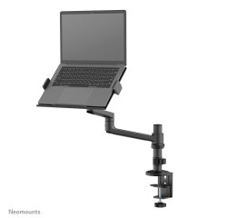 Neomounts DS20-425BL1 Laptophouder monitorarm 11.6-17.3" - ruimtebesparend