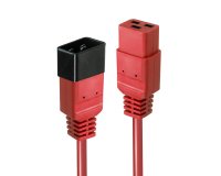 Lindy Rallonge secteur C20 vers C19, rouge, 3m