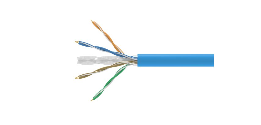 Equip 404542 networking cable Blue 305 m Cat6a U/UTP (UTP) Round