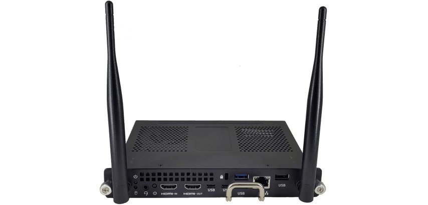 SMART Technologies PCM13-I5 client léger/PC lame Windows 11 Pro Noir i5-13420H