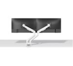 Neomounts DS70-250WH2 Support d'écran à fixer 17-32" - ressort à gaz - Topfix - arrêt 180°