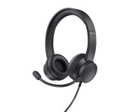 Trust Ayda Auriculares Alámbrico Diadema Llamadas/Música Negro
